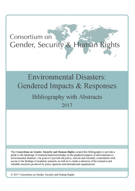 picture_Research Pdf 49747 | Environmental Disasters Gendered Impacts Responses   Bibliography With Abstracts   Cgshr