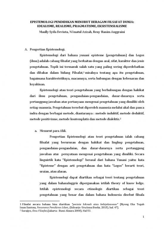picture_Filsafat Ilmu Pdf 51272 | Epistemologi Pendidikan