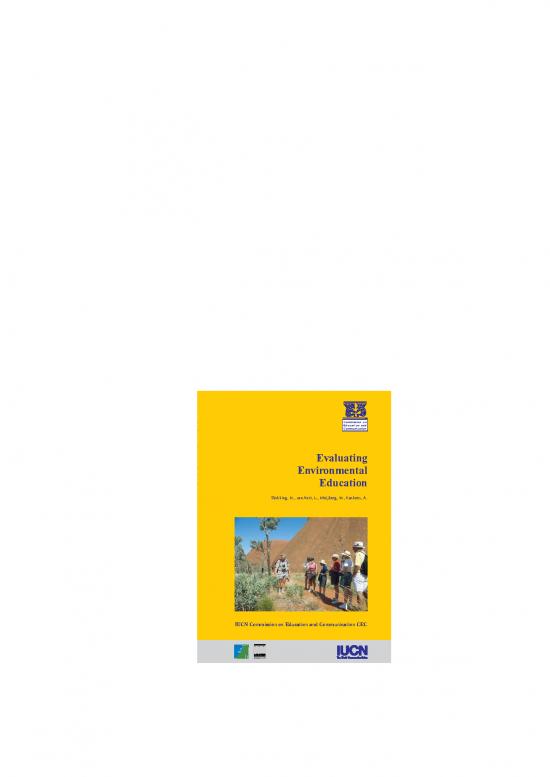 picture_Environmental Education Pdf 50247 | Evaluating Environmental