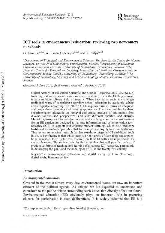 picture Research Pdf 49594 | Fauville Etal 2013 Ict Tools