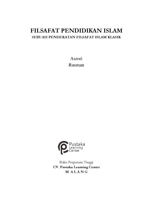 picture1_Filsafat Ilmu Pdf 51444 | Filsafat Pendidikan Islam