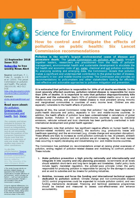 picture_Environmental Development Pdf 49648 | How To Control Mitigate Effects Of Pollution On Public Health Six Lancet Commission Recommendations 513na2