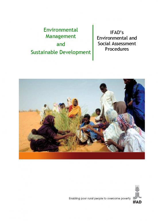 picture_Environmental Assessment Pdf 50770 | Ifad Esa Procedures Final
