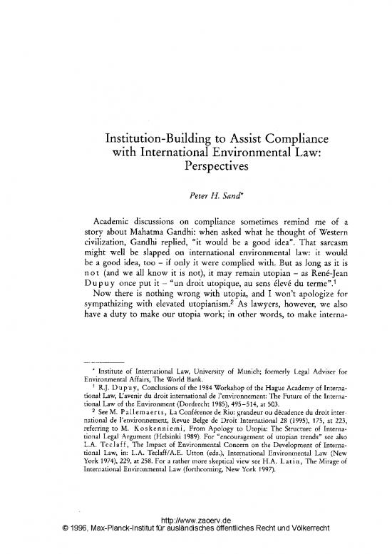 picture1_Environmental Law Pdf 50069 | Institution Building To Assist Compliance With International Environmental Law Perspectives