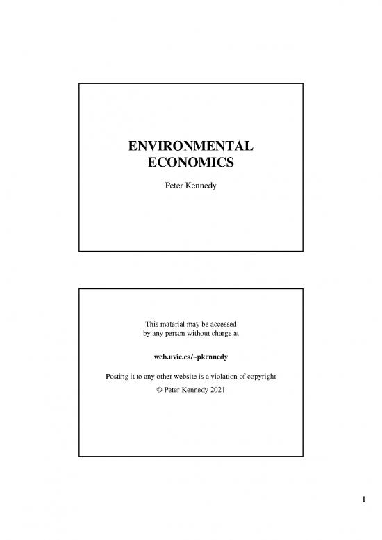 picture The Environment Pdf 50300 | Kennedy   Environmental Economics
