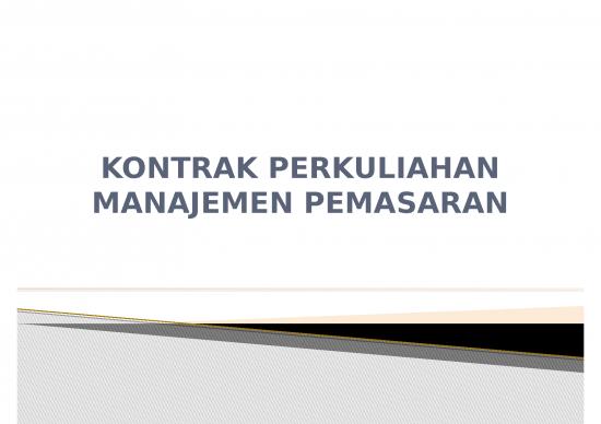 picture_Powerpoint Manajemen Pemasaran 51809 | Kontrak Perkuliahan Mp