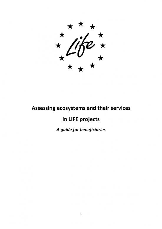 picture1_Project On Ecosystem Pdf 49651 | Life Ecosystem Services Guidance
