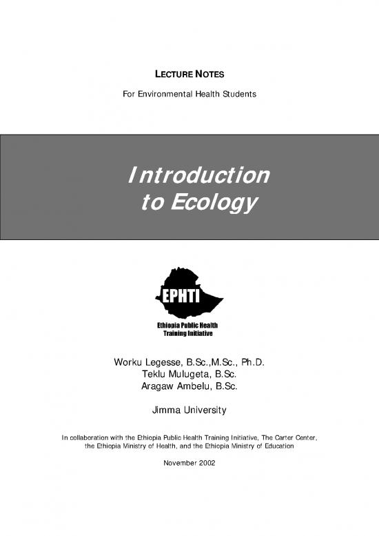picture Environmental Ecology Pdf 50451 | Ln Ecology Final