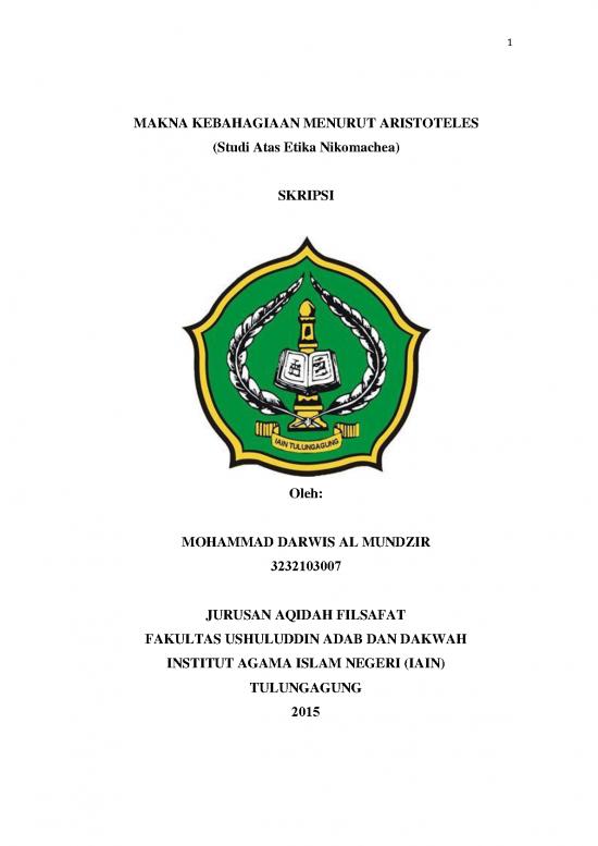 picture1_Filsafat Pdf 51440 | Makna Kebahagiaan Menurut Aristoteles (studi Atas Etika Nicomacea)
