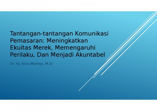 picture_Ppt Pemasaran Produk 51764 | Manajemen Komunikasi Pemasaran Pertemuan 10