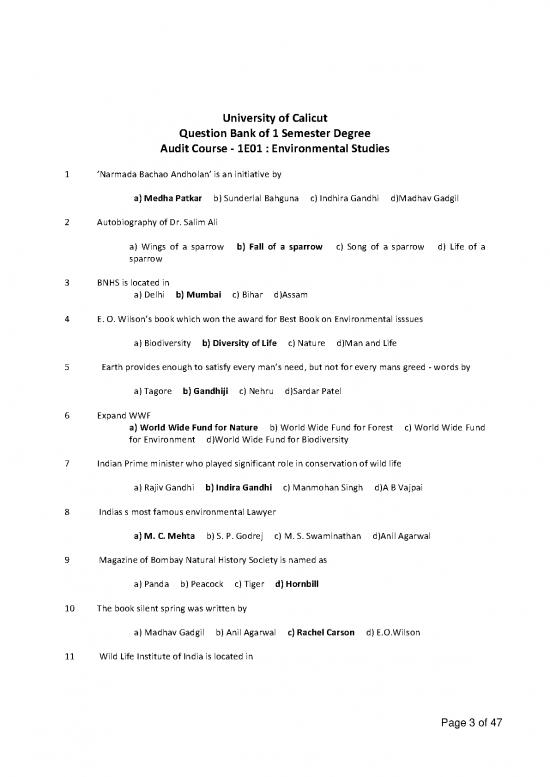 picture The Environment Pdf 50173 | Mcq Environmental Studies