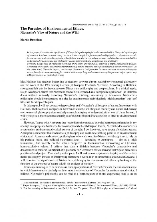picture Environmental Ethics Pdf 49608 | Paradoxenvethicpdf