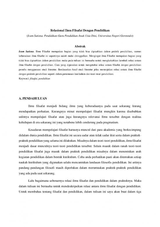 picture_Filsafat Ilmu Pdf 51517 | Relasi Ilmu Filsafat Dan Pendidikan