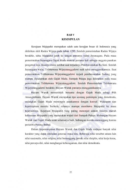 picture Kerajaan Majapahit Pdf 51670 | T1 152016008 Bab V