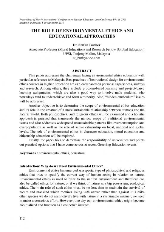picture Research Pdf 49709 | The Role Of Environmental Ethics And Educational Approaches