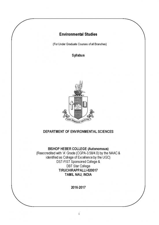 picture Nature Of Environmental Studies Pdf 49442 | Ug Env Studies