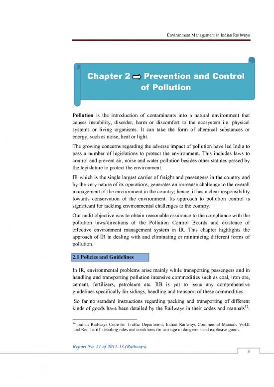 picture1_The Environment Pdf 49473 | Union Performance Environment Management Union Government Railways 21 2012 Chapter 2