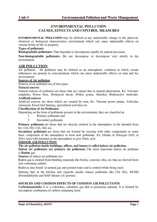 picture The Environment Pdf 50381 | Unit 3