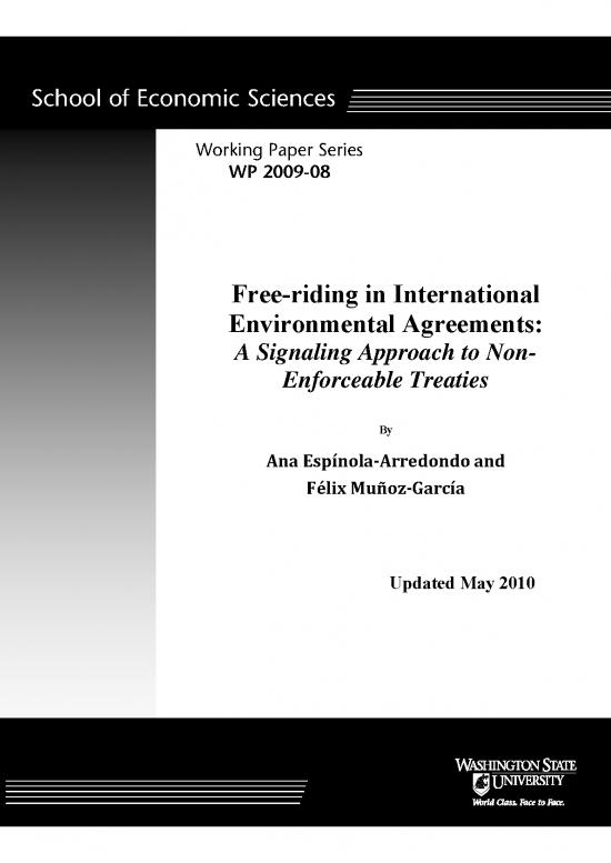 picture International Environmental Agreements Pdf 50187 | Wp2009 8