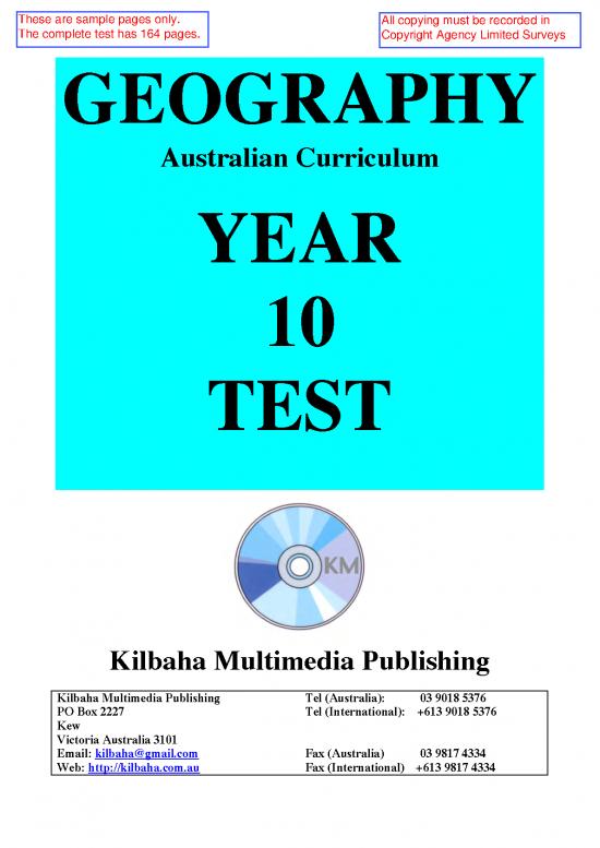 picture_Study Pdf 49830 | Year10 Geography Sample