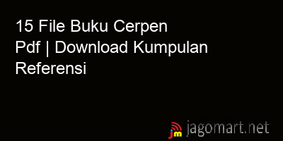 picture 15 File Buku Cerpen Pdf | Download Kumpulan Referensi