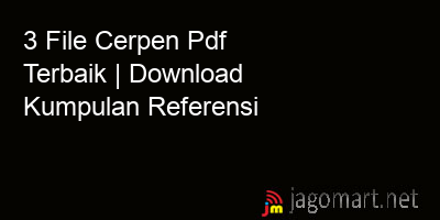picture 3 File Cerpen Pdf Terbaik | Download Kumpulan Referensi