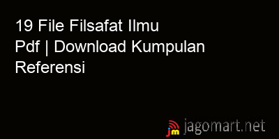 picture 19 File Filsafat Ilmu Pdf | Download Kumpulan Referensi