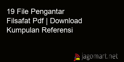 picture 19 File Pengantar Filsafat Pdf | Download Kumpulan Referensi