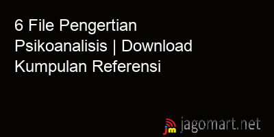picture 6 File Pengertian Psikoanalisis | Download Kumpulan Referensi