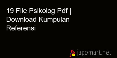 picture 19 File Psikolog Pdf | Download Kumpulan Referensi
