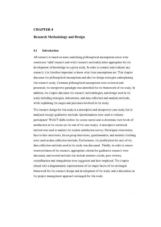 picture Research Methodology Pdf 53140 | 05chap 4 Research Methodology And Design