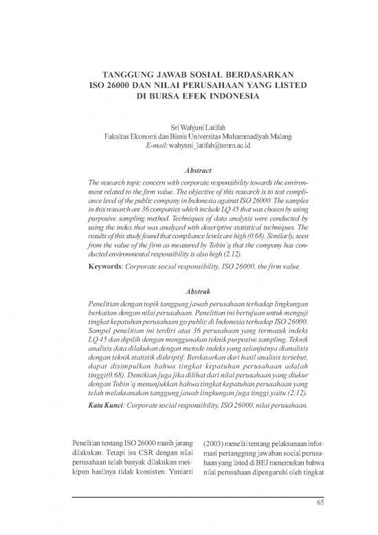 picture_Research Pdf 53997 | 11077 Id Tanggung Jawab Sosial Berdasarkan Iso 26000 Dan Nilai Perusahaan Yang Listed Di
