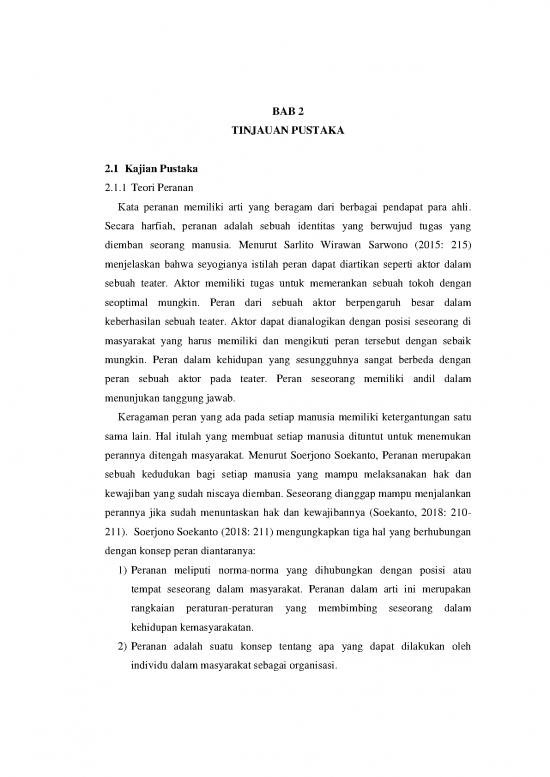 picture Teori Peranan Soerjono Soekanto 54269 | 13 Bab 2