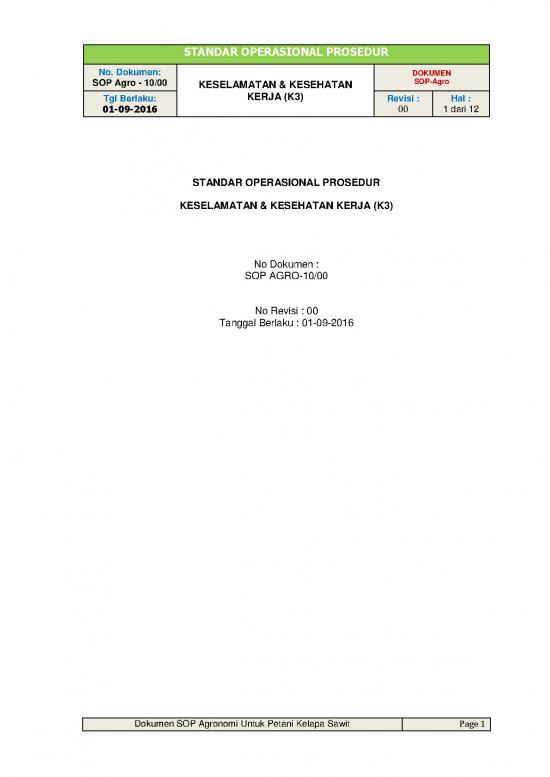 picture Materi K3 Lengkap Pdf 53918 | 14  Sop Keselematan Kesehatan Kerja (k3) Fixed