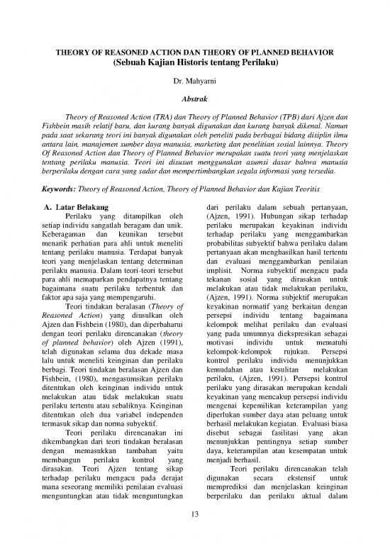 picture_Teori Penelitian 54231 | 244719 Theory Of Reasoned Action Dan Theory Of 89b8513d