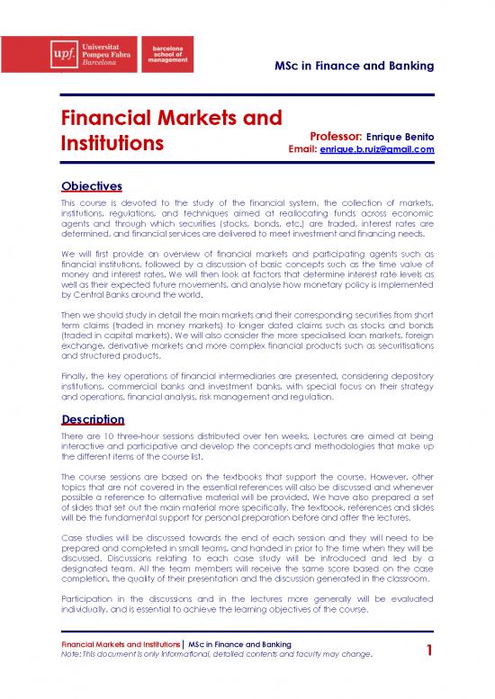 picture Money Pdf 53360 | 7 Financial Markets And Institutions Web