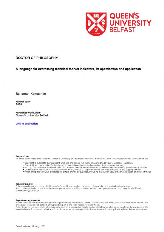 picture1_Research Pdf 52736 | A Language For Expressing Technical Market Indicators Its Optimisation And Application