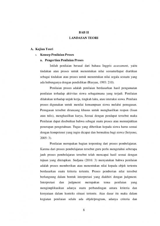 picture Contoh Penilaian Pembelajaran 53662 | Bab21413143082