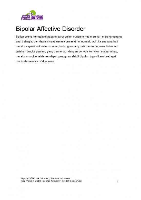 picture_Gangguan Mood Pdf 53747 | Bipolar Affective Disorder Bahasa Indonesia