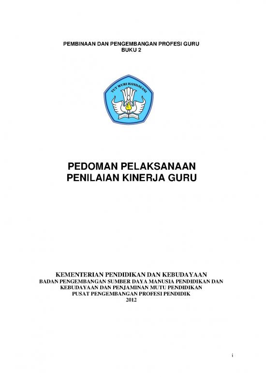 picture Contoh Penilaian Pembelajaran 53466 | Buku 2 Pedoman Pkg