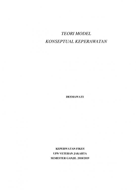 picture Teori Keperawatan Pdf 54397 | Buku Model Konseptual Keperawatan