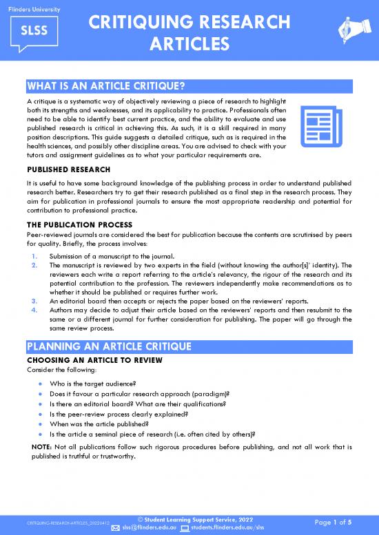 picture1_Research Pdf 53083 | Critiquing Research Articles