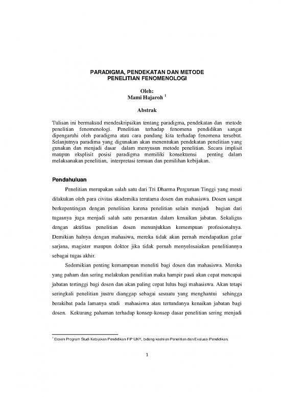 picture1_Pendidikan Pdf 53059 | Fenomenologi