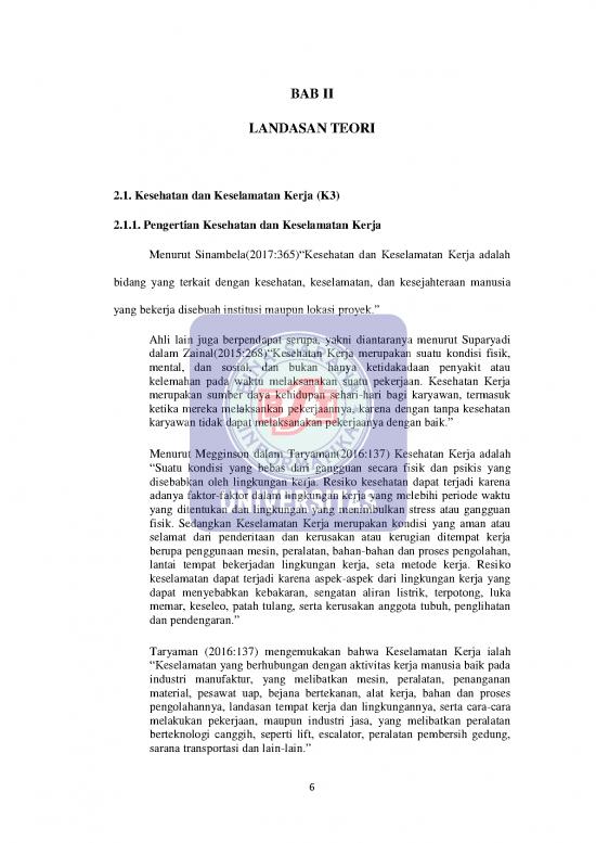 picture Materi K3 Lengkap Pdf 53902 | File13 Bab Ii