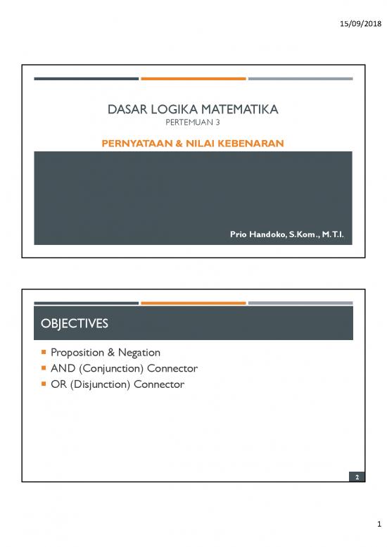 picture1_Matematika Pdf 53965 | Handout Gnr105 Pertemuan 3 Pernyataan Dan Nilai Kebenaran
