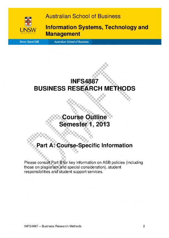 picture Research Pdf 53458 | Infs4887 Business Research Methods S1 2013