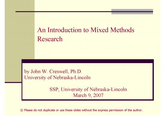 picture Research Pdf 52981 | Introduction To Mixed Methods