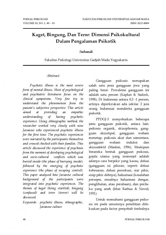 picture_Gangguan Psikotik Pdf 53728 | Kaget Bingung Dan Teror Dimensi Psikokultural Dalam Pengelaman Psikotik