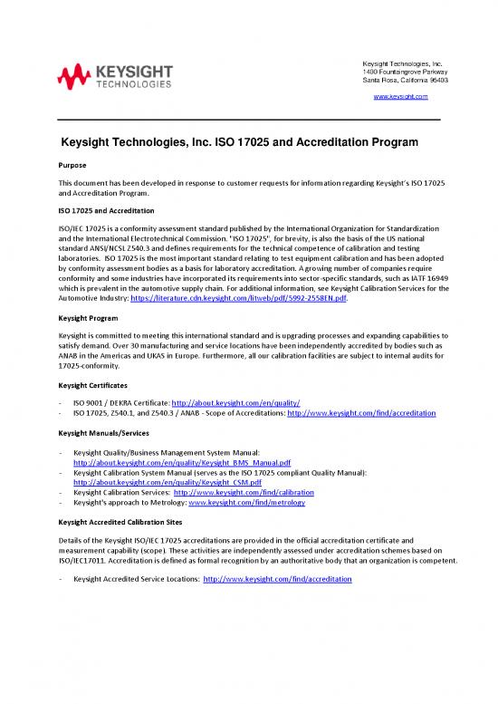 picture_Iso 17025 Pdf 53967 | Keysight Iso17025 Accreditation Drawer Statement