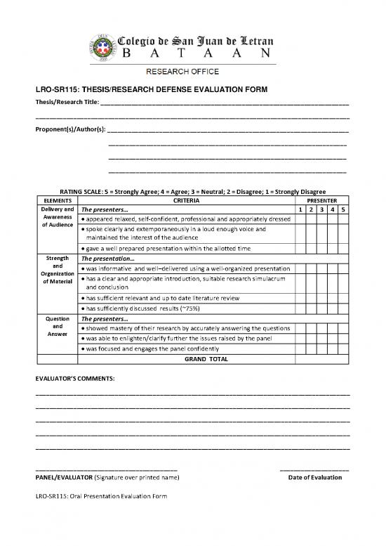 picture1_Research Pdf 52407 | Lro Sr115 Thesis Research Defense Evaluation Form